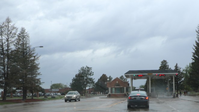 1O2A5302 Warren AFB gate, Cheyene, WY